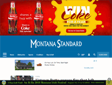 Tablet Screenshot of mtstandard.com